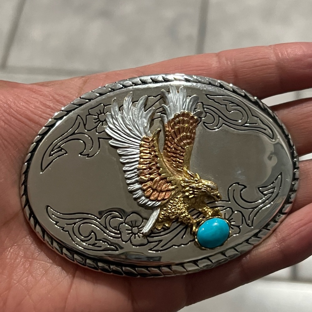 Eagle Western Belt Buckle